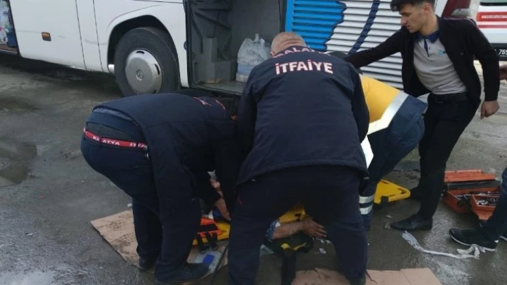 Darende'de feci kaza