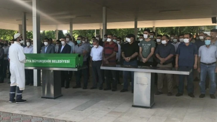 Hayatını kaybeden makinist defnedildi