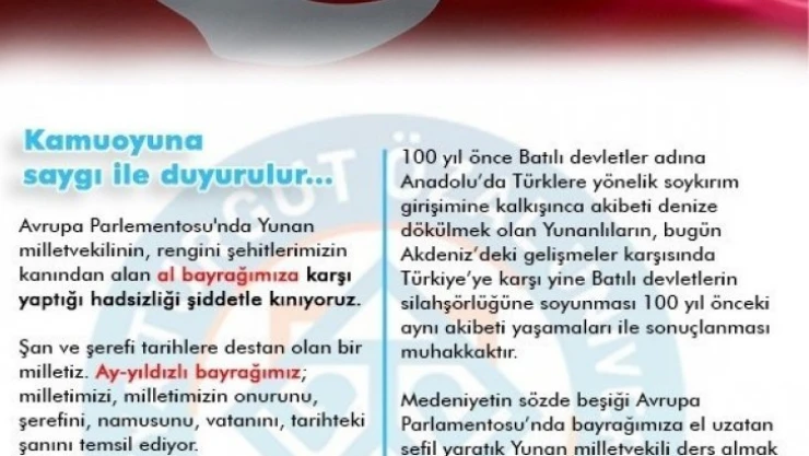 Turgut Özal Üniversitesi tepki gösterdi