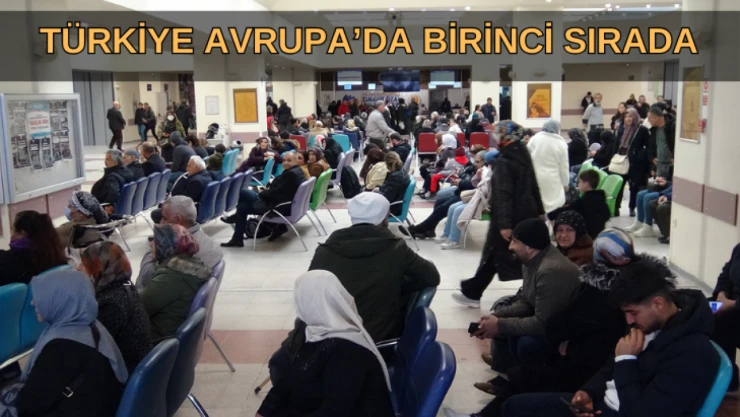 Türkiye Avrupa'da birinci sırada!