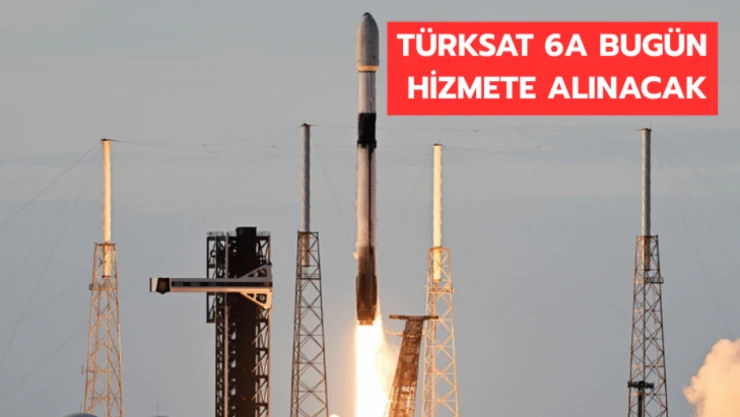 Türksat 6A bugün hizmete alınacak