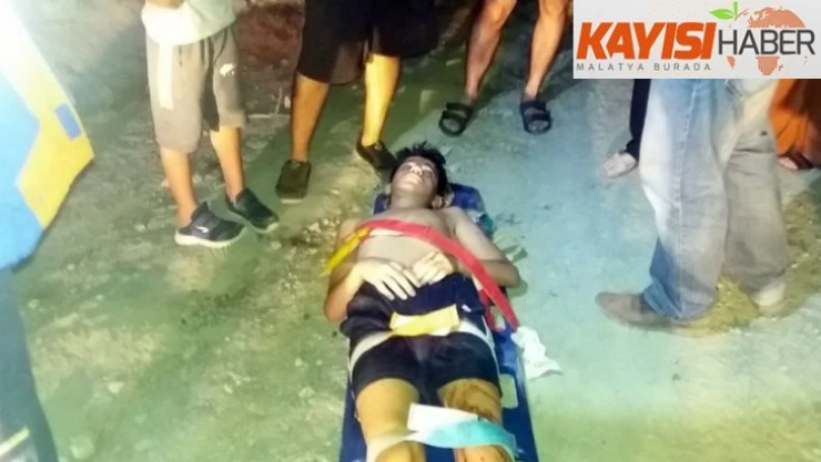 Uçurumdan düşen çocuk güçlükle kurtarıldı