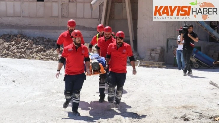 UMKE'nin tatbikatı nefes kesti