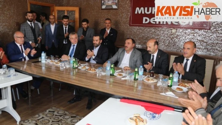 Vali Kaldırım ve Başkan Şerifoğullları, muhtarlarla bir araya geldi
