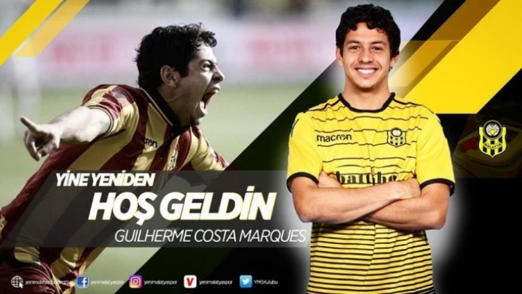 Yeni Malatyaspor Guilherme'yi açıkladı