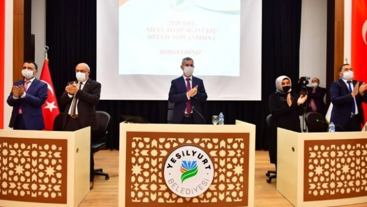 Yeşilyurt Belediye Meclisi, olağanüstü toplandı