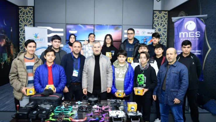 Yeşilyurt'ta Dron Yarış Pilotu kursu açıldı
