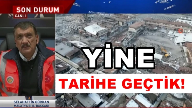 Yine Tarihe Geçtik!