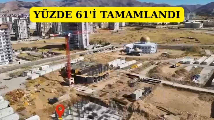 Yüzde 61'i tamamlandı