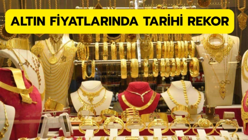 Altın fiyatlarında tarihi rekor