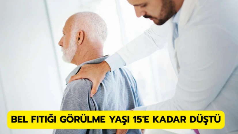 Bel fıtığı görülme yaşı 15'e kadar düştü!