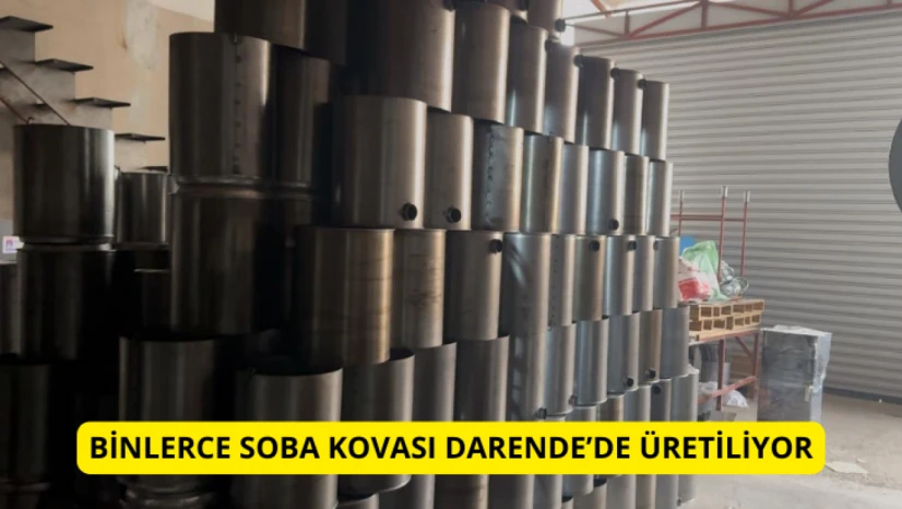 Binlerce Soba Kovası Darende'de Üretiliyor