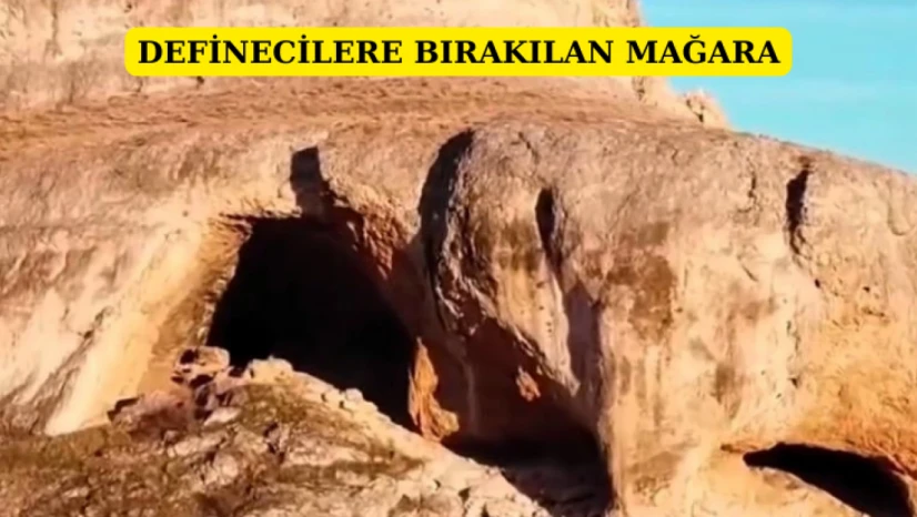 Definecilere bırakılan mağara