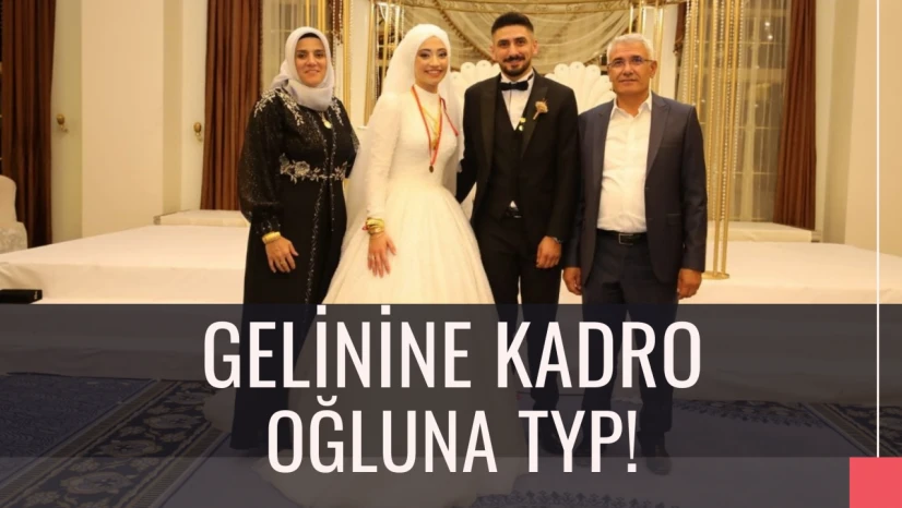 Gelinine kadro oğluna TYP!