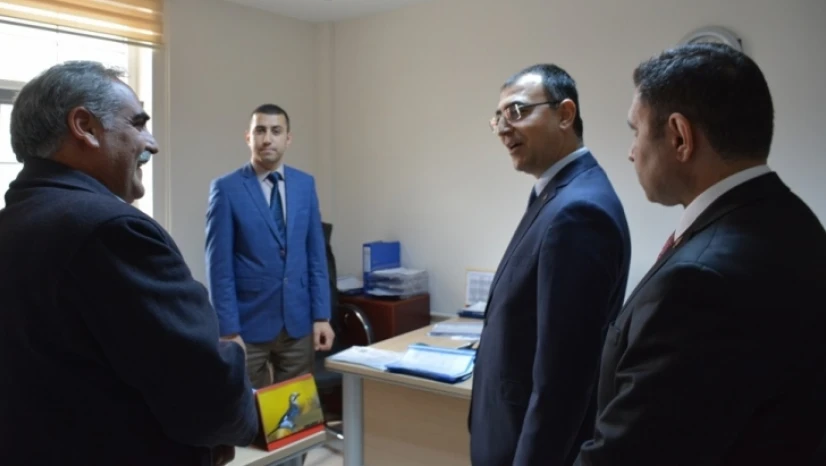 Vali Toprak'tan Battalgazi Hükümet Konağına ziyaret