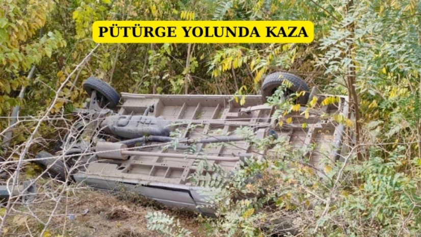 Pütürge yolunda kaza