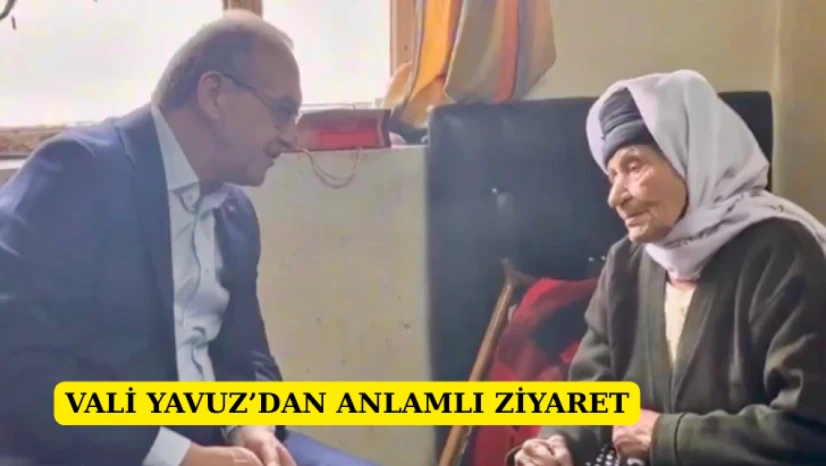 Vali Yavuz'dan anlamlı ziyaret