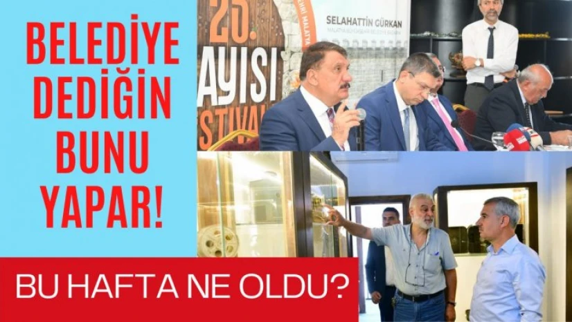 Belediye Dediğin Bunu Yapar!