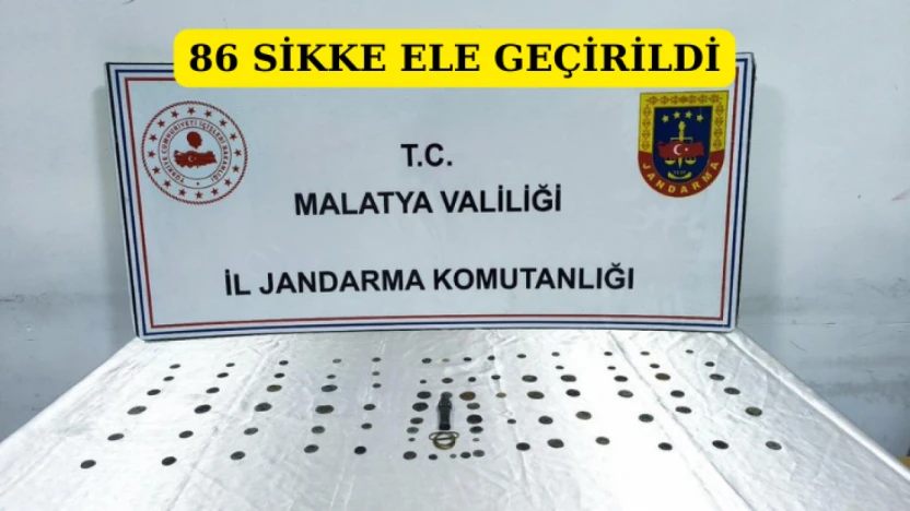 86 sikke ele geçirildi