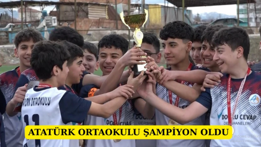 Atatürk Ortaokulu Şampiyon Oldu