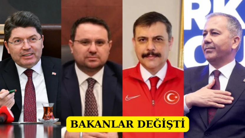 Bakanlar Değişti