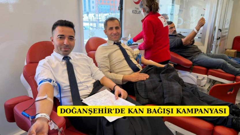 Doğanşehir'de Kan Bağışı Kampanyası